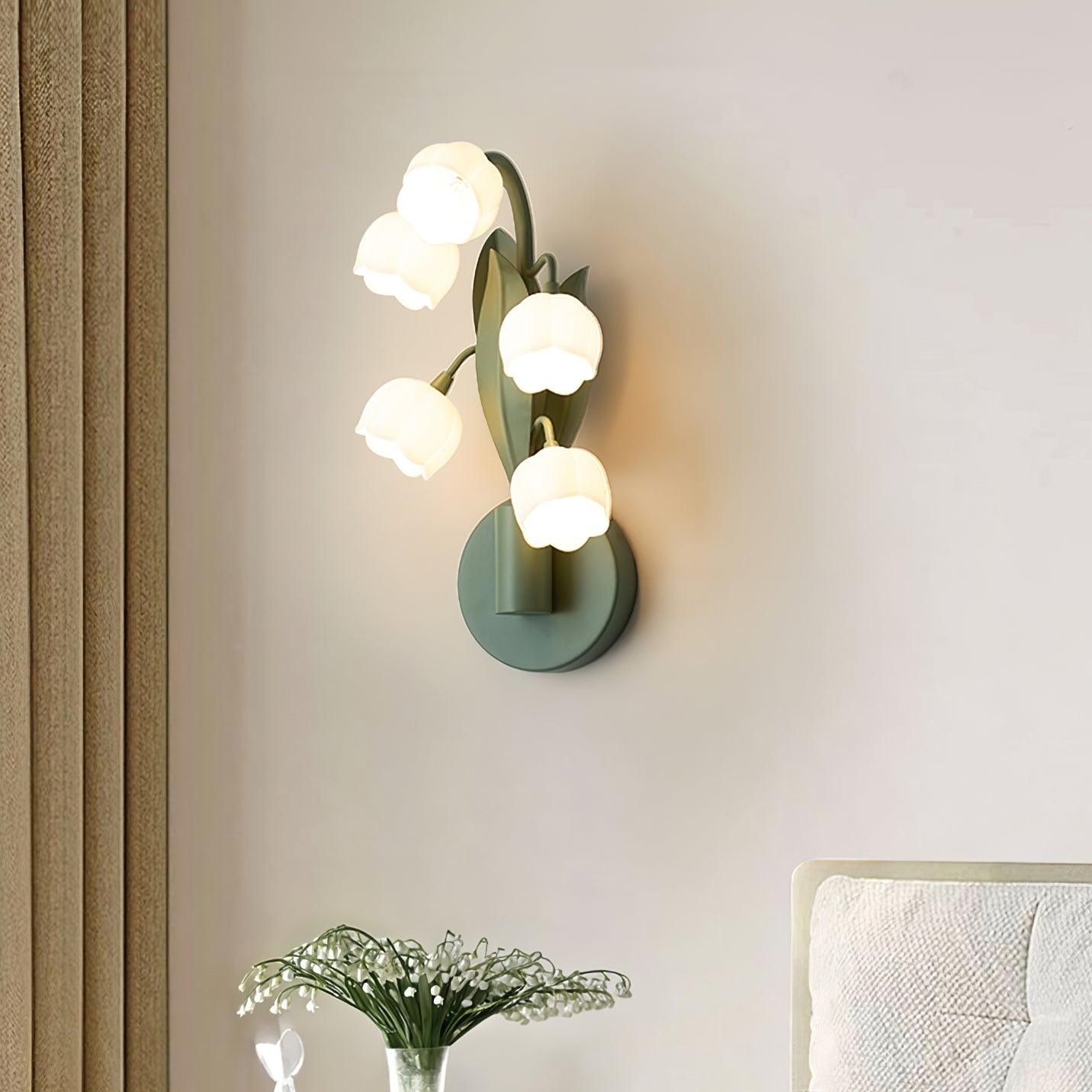 Indoor Wall Lamp | Elegant Orchid Design with Soft Lighting | Serene Wall Lights for Tranquil Spaces 2