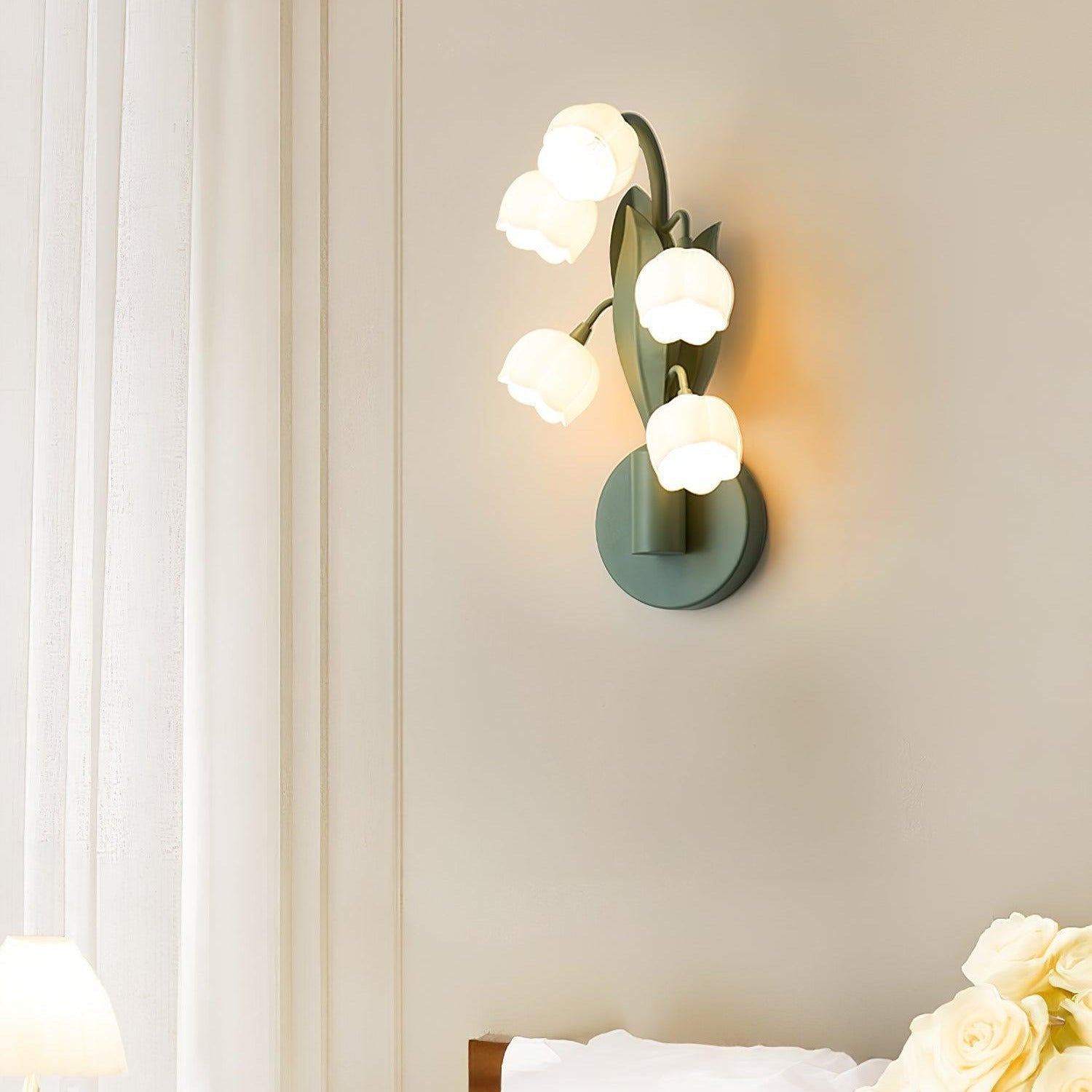 Indoor Wall Lamp | Elegant Orchid Design with Soft Lighting | Serene Wall Lights for Tranquil Spaces 3