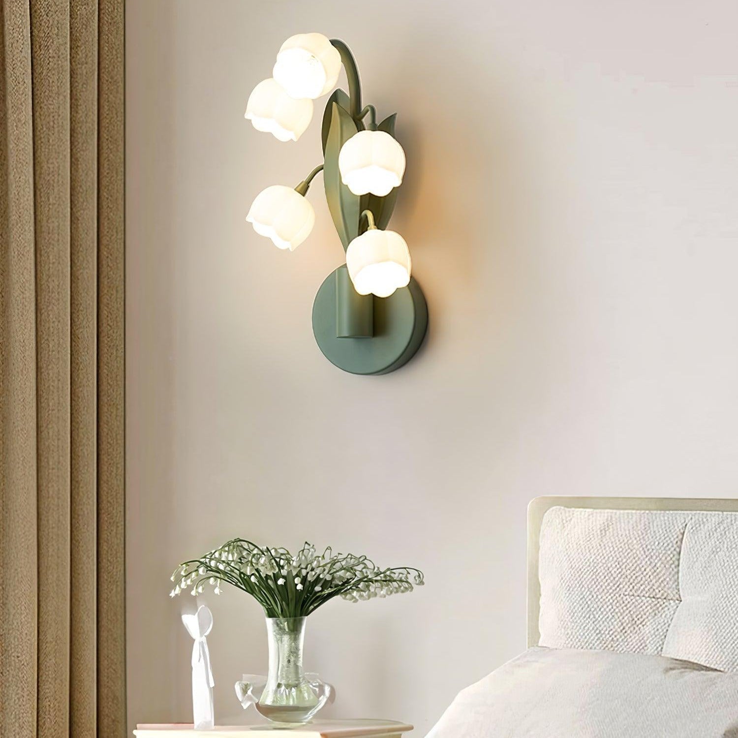 Indoor Wall Lamp | Elegant Orchid Design with Soft Lighting | Serene Wall Lights for Tranquil Spaces 6