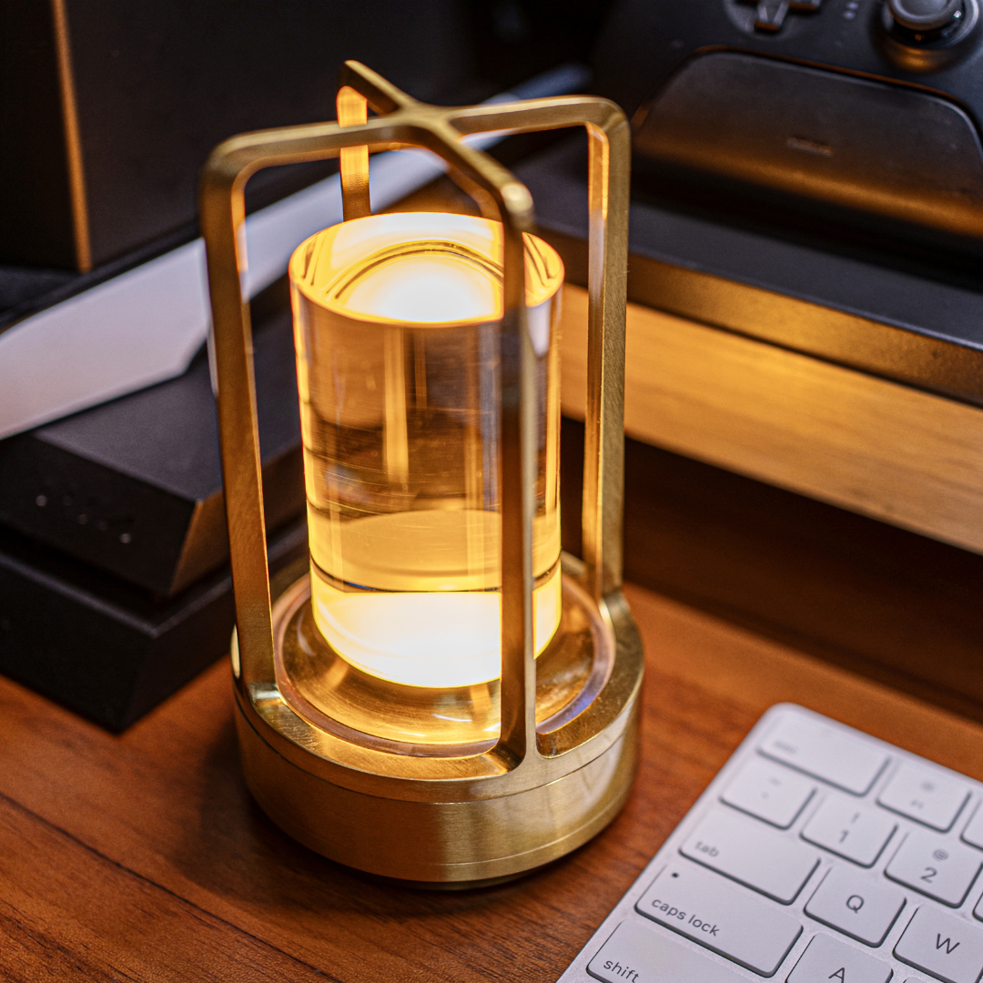 Klarako™ | Crystal Lantern with Touch Control & USB Charging | Elegant Lighting for Any Room 1