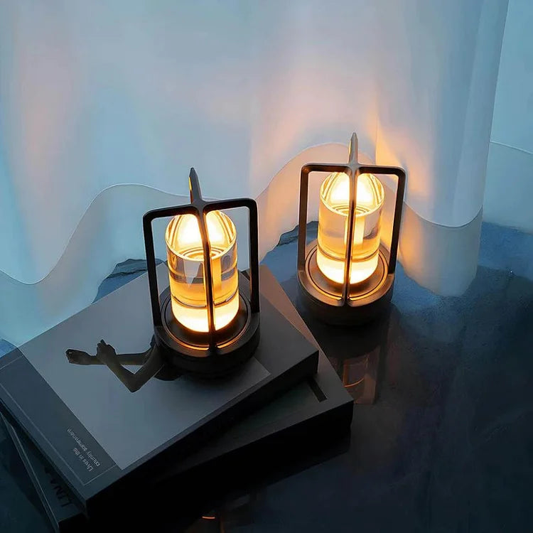 Klarako™ | Crystal Lantern with Touch Control & USB Charging | Elegant Lighting for Any Room 2