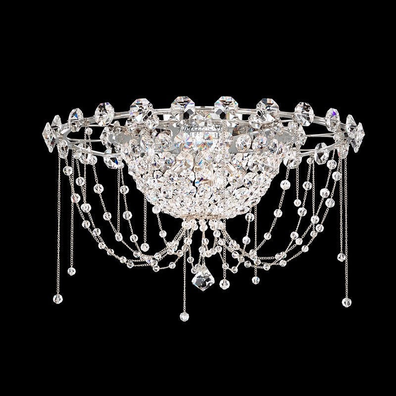Kristy Collection | Crystal Chandelier Light with Elegant Design | Perfect for Modern Dining Rooms and Living Spaces 5