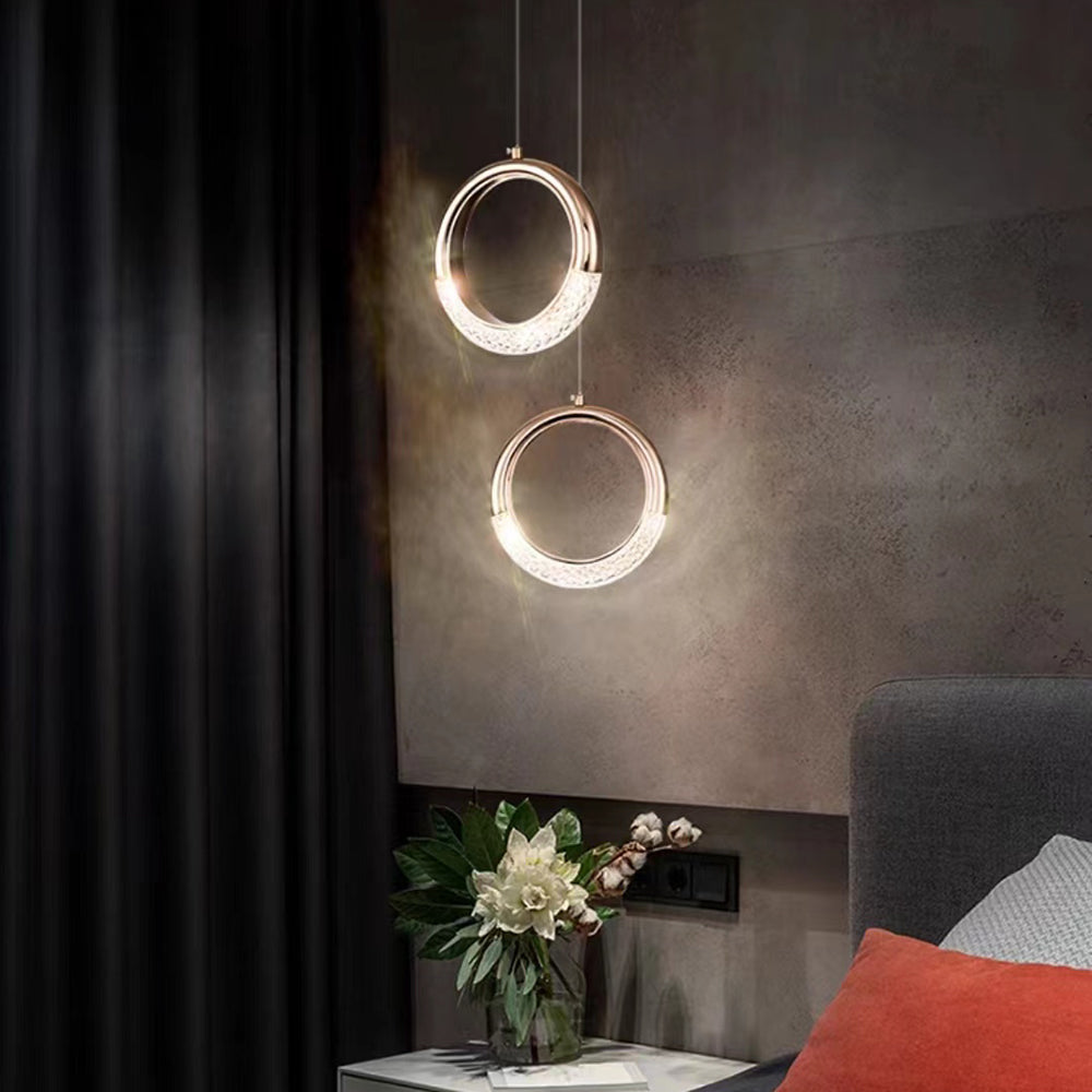 Kristy Creative Acrylic & Metal Pendant Light | 4 Designs | LED Included