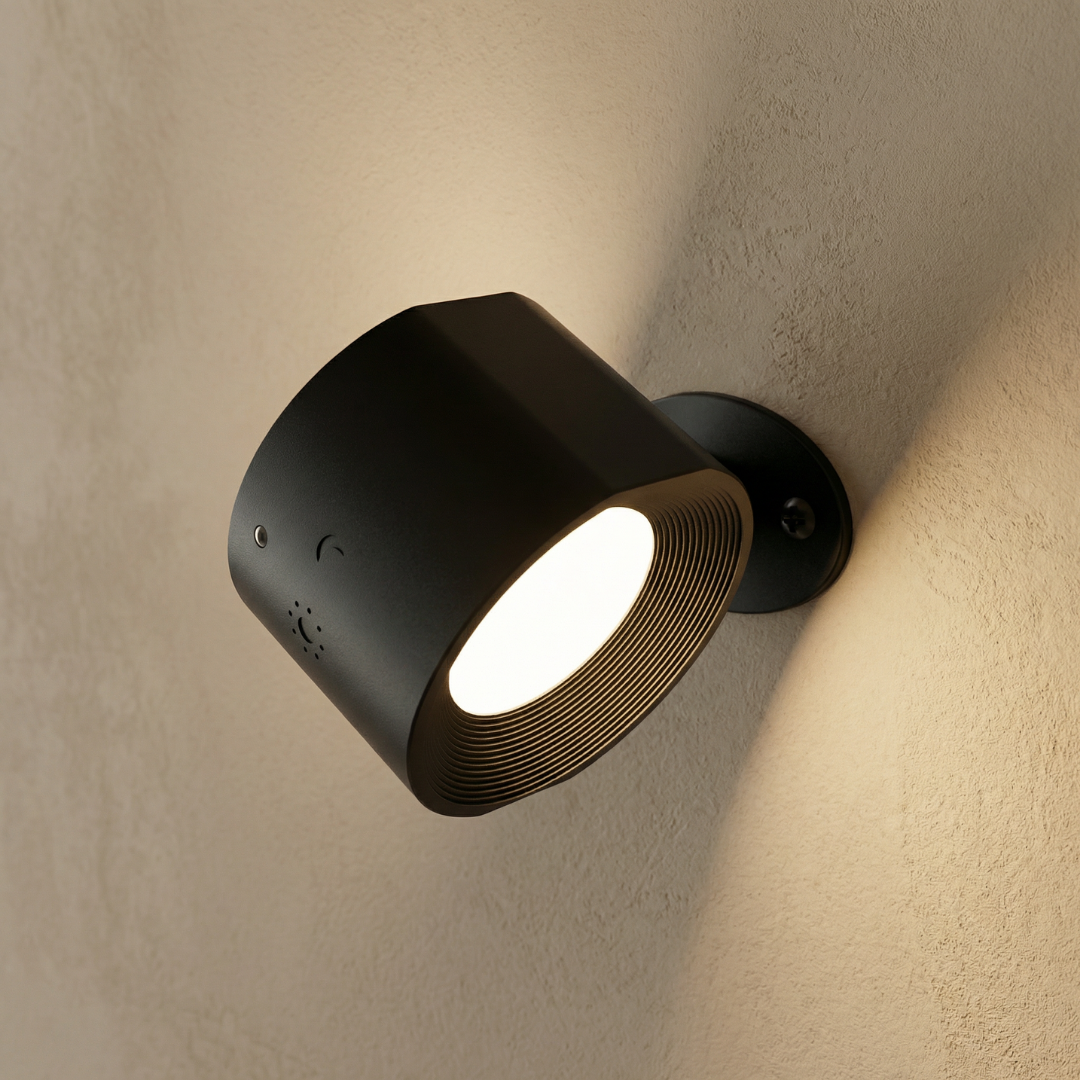 LED Rechargeable Wall Sconce with Dual Light Sources | Versatile Magnetic Wall Lamp for Flexible Lighting 0