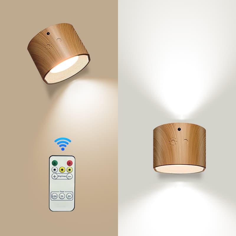 LED Rechargeable Wall Sconce with Dual Light Sources | Versatile Magnetic Wall Lamp for Flexible Lighting 8