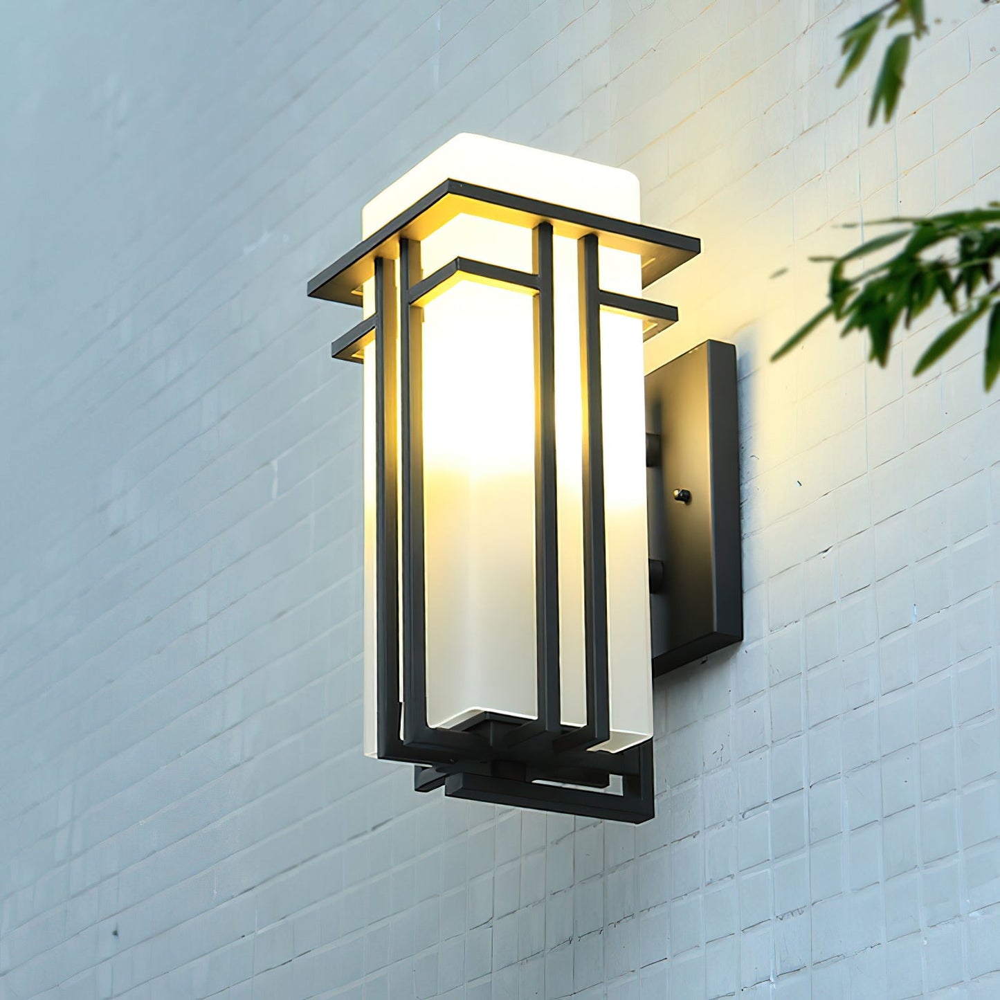 Linden Collection | Outdoor Wall Lantern with Retro Design | Durable Iron Sconce for Elegant Outdoor Spaces 8