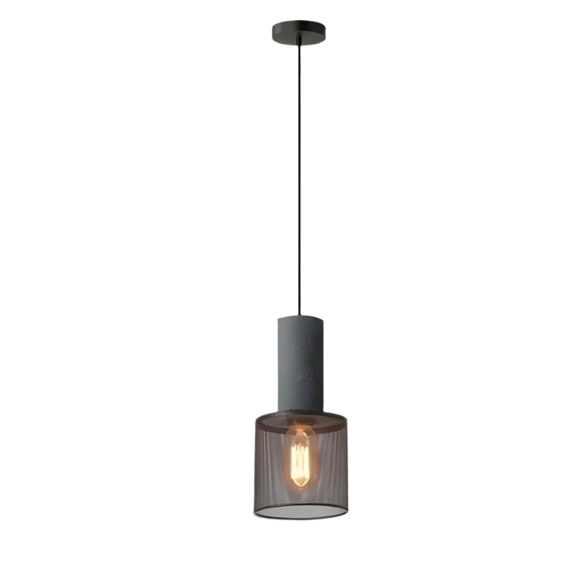Loft Style | Industrial Pendant Light with Adjustable Cord | Modern Design for Home Decor 10