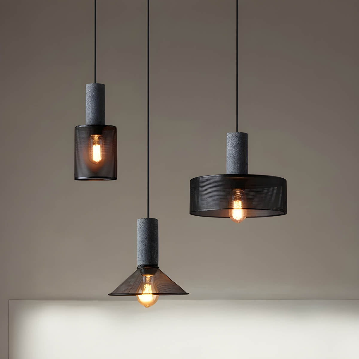 Loft Style | Industrial Pendant Light with Adjustable Cord | Modern Design for Home Decor 3