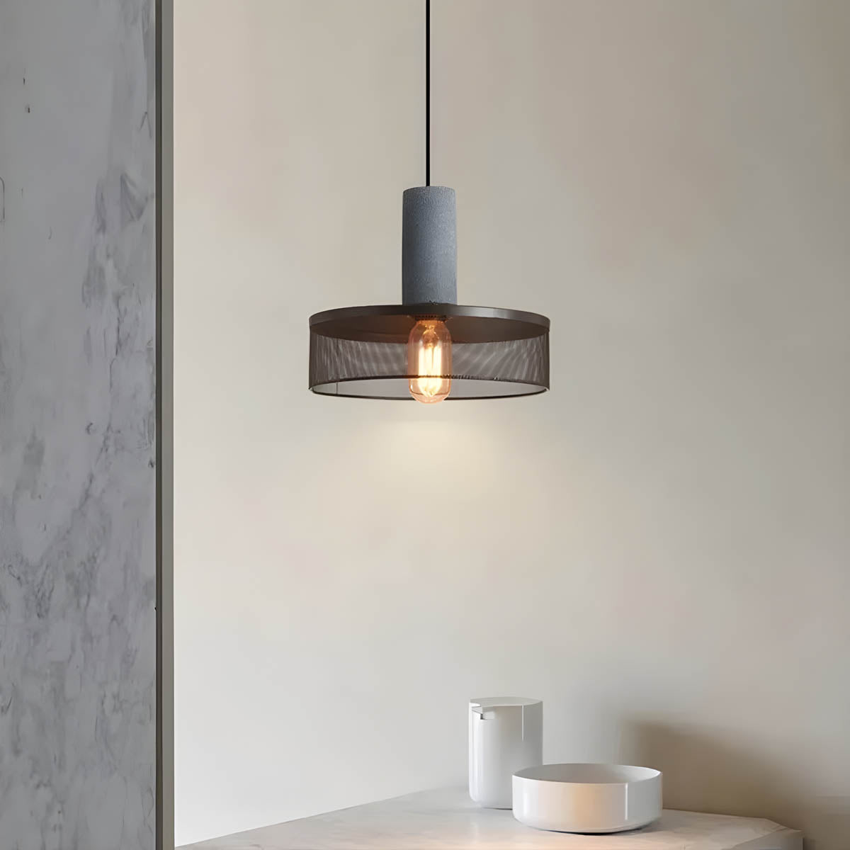 Loft Style | Industrial Pendant Light with Adjustable Cord | Modern Design for Home Decor 5