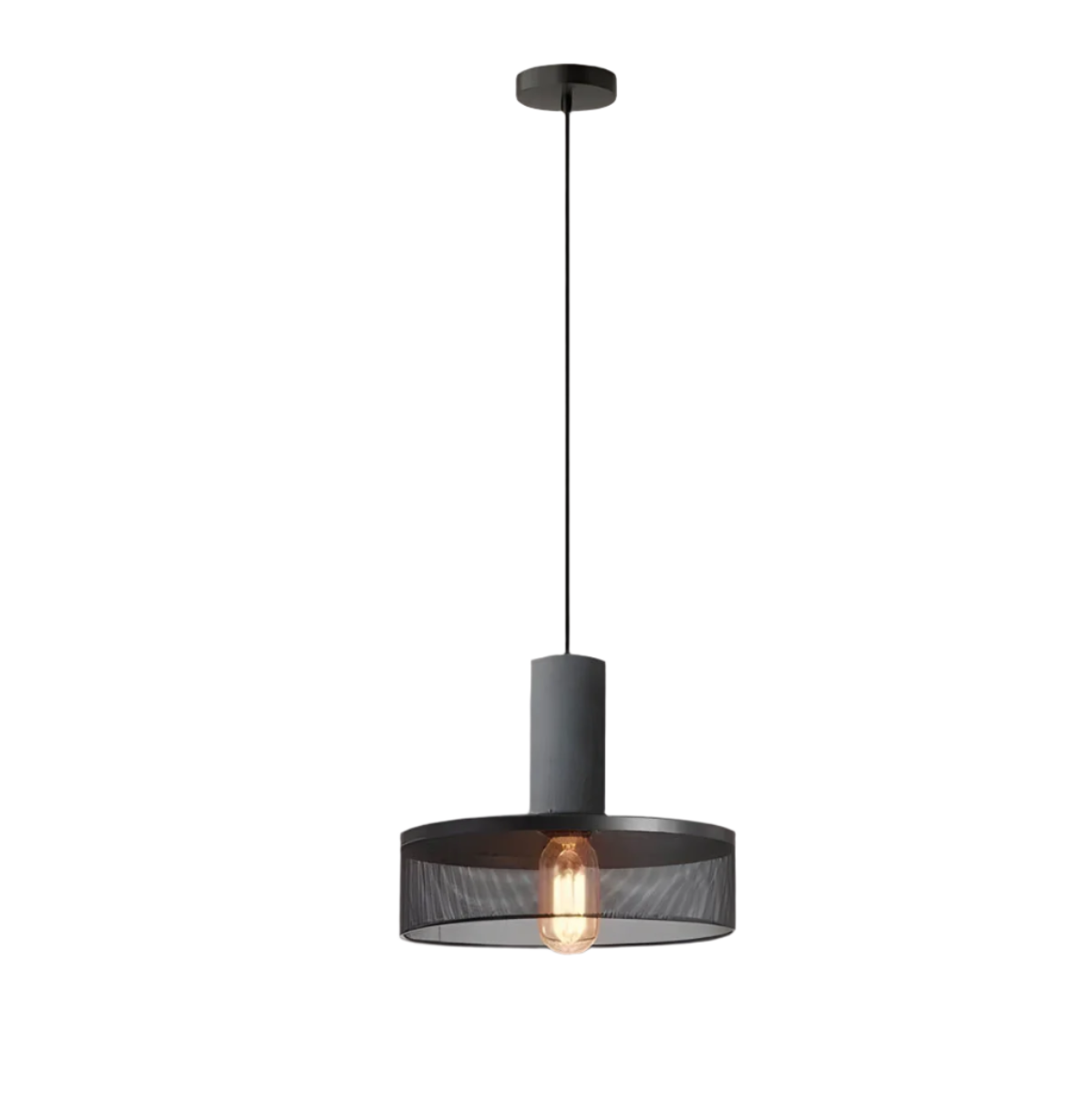 Loft Style | Industrial Pendant Light with Adjustable Cord | Modern Design for Home Decor 9