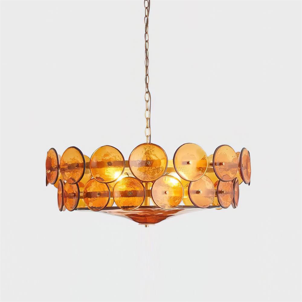 Ventilo Chandelier - Orange
