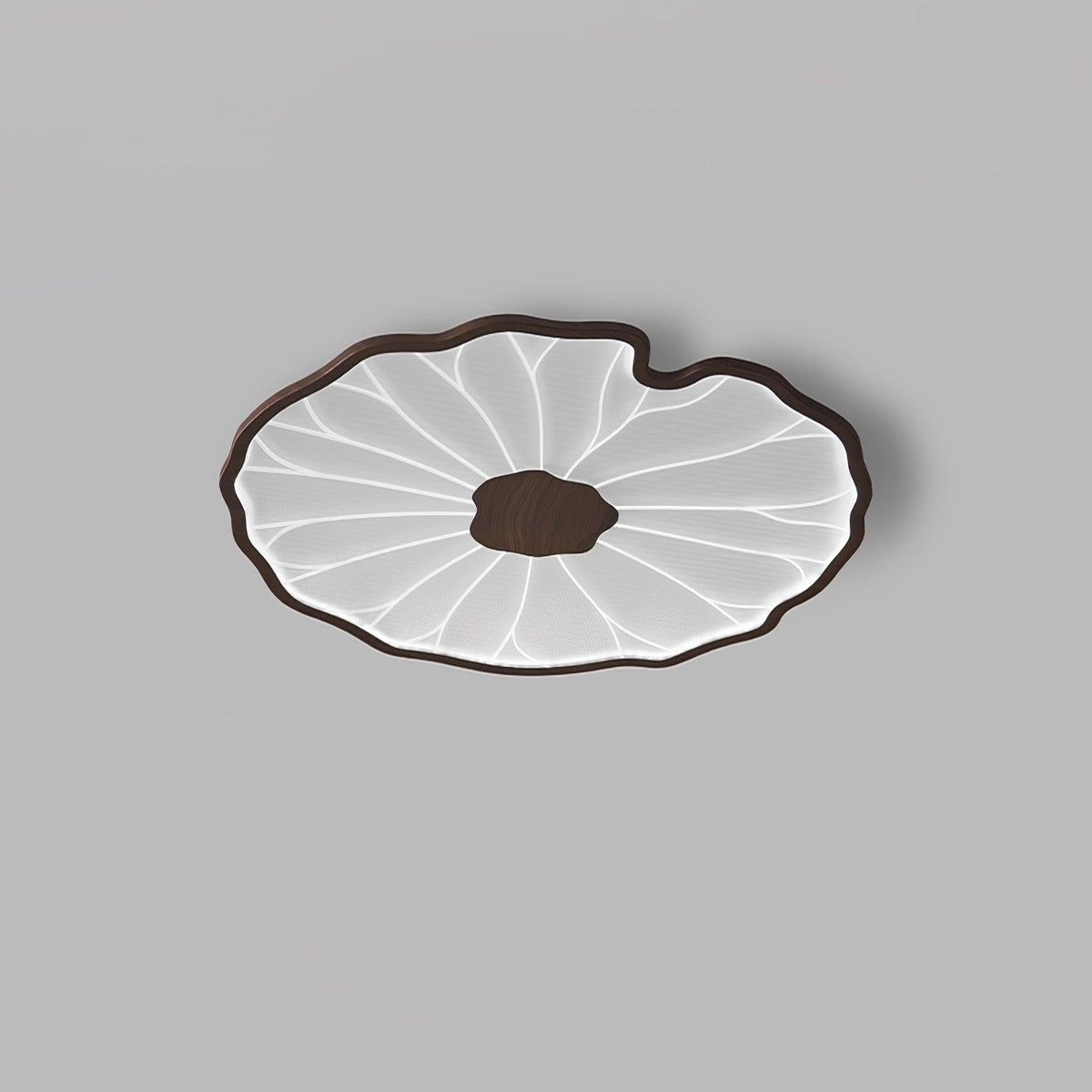 Solara Ceiling Light - Dia40 Walnut