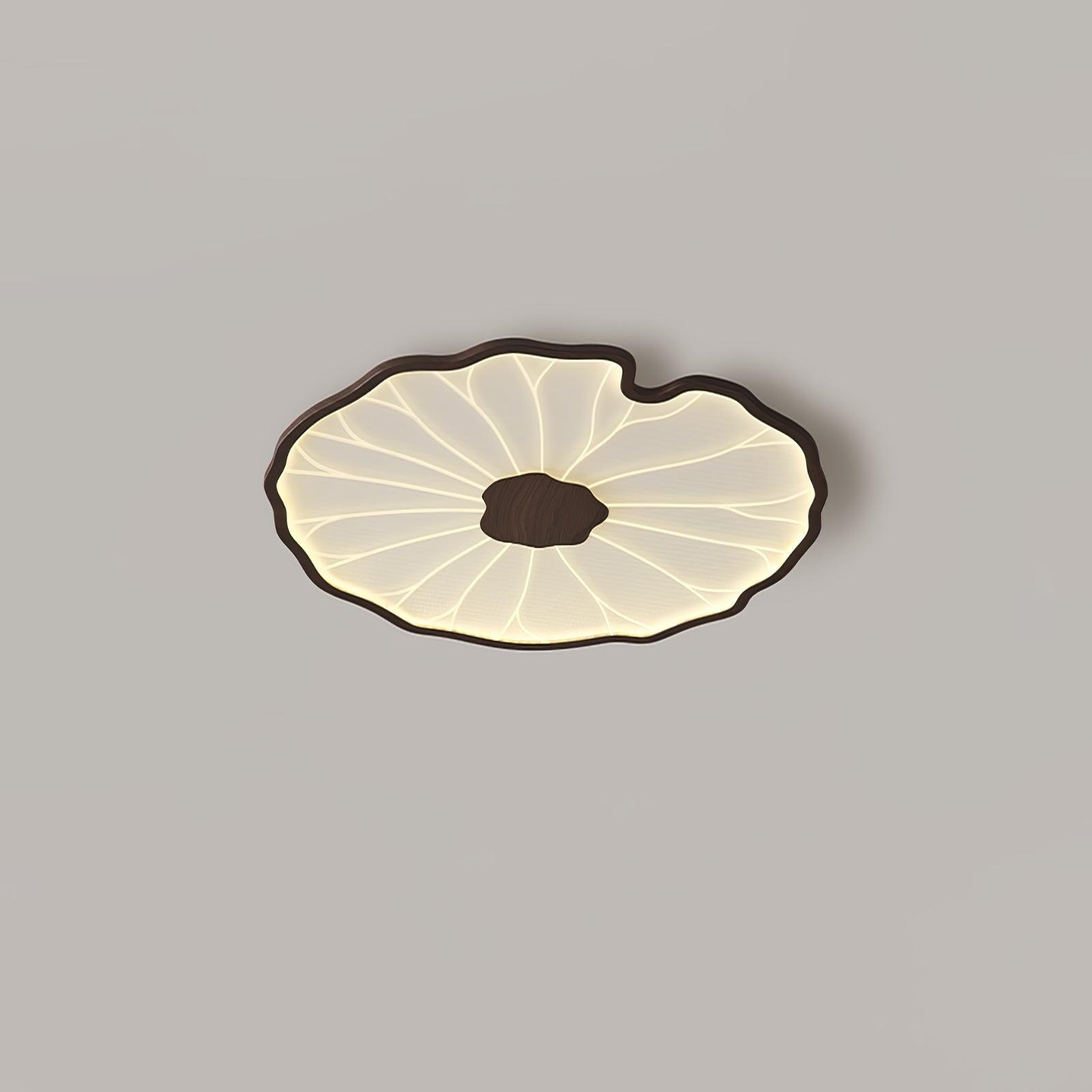 Solara Ceiling Light - Dia30 Walnut