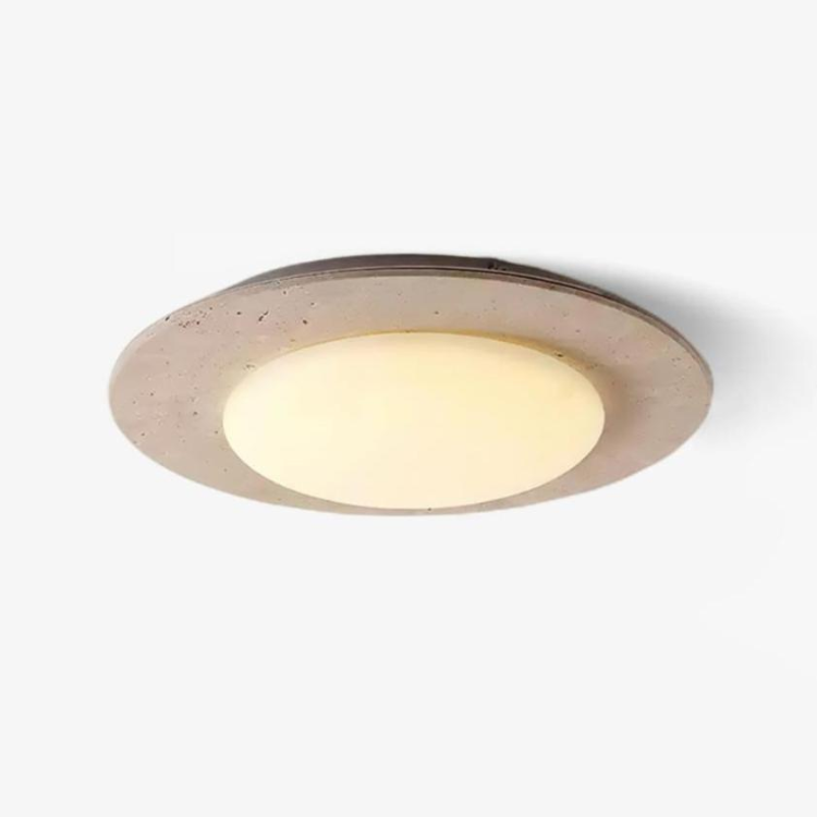 LumenCraft | Elegant Natural Wood Flush Mount Ceiling Light Fixture 7