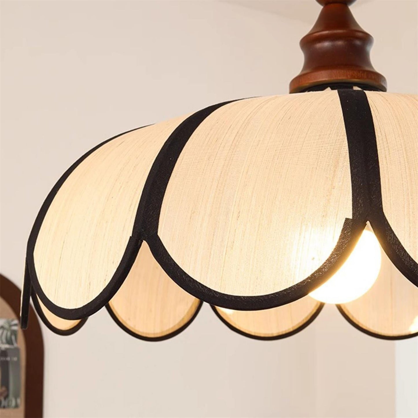 Lumen Bellerin | Pendant Lamp with Hand-Woven Abaca Shade | Adjustable Height for Warm Ambient Lighting 7
