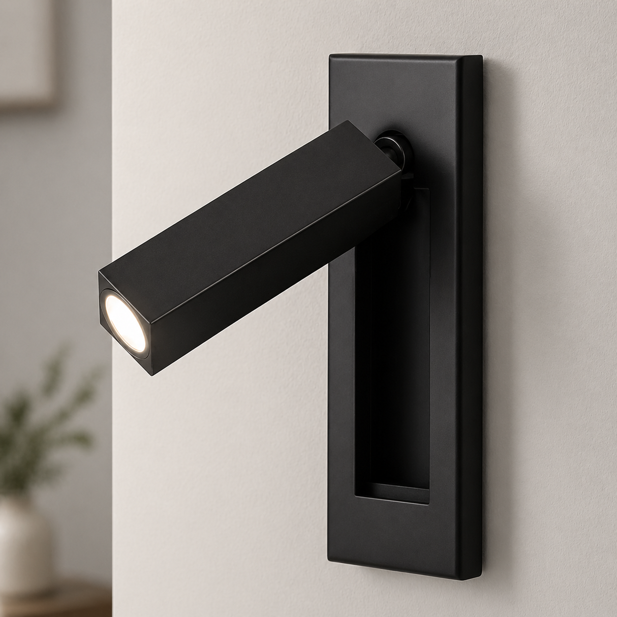 Lumen Collection | Bedside Wall Mounted Lights with Pull-Out Activation | Compact Design for Subtle Illumination 0