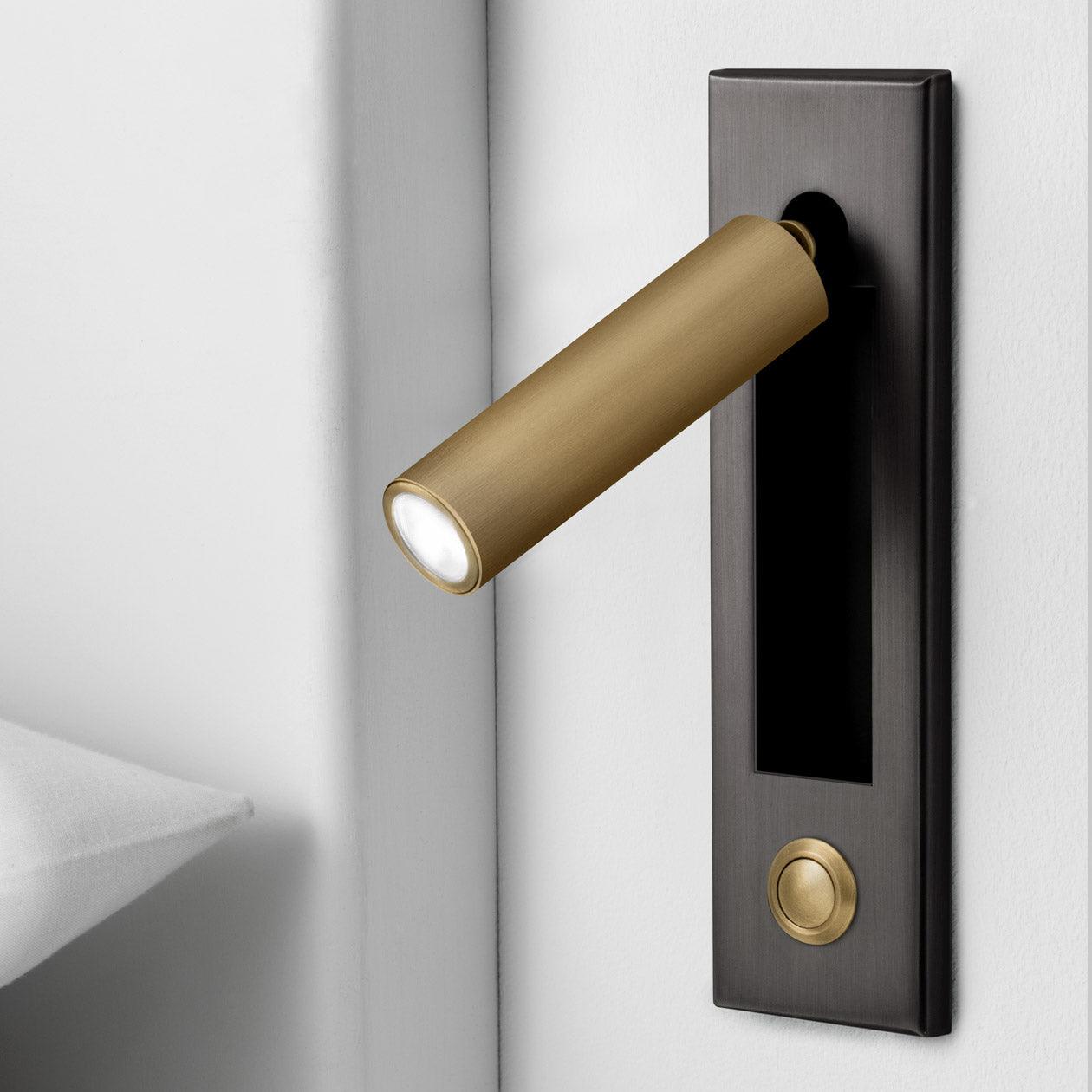 Lumen Collection | Bedside Wall Mounted Lights with Pull-Out Activation | Compact Design for Subtle Illumination 10