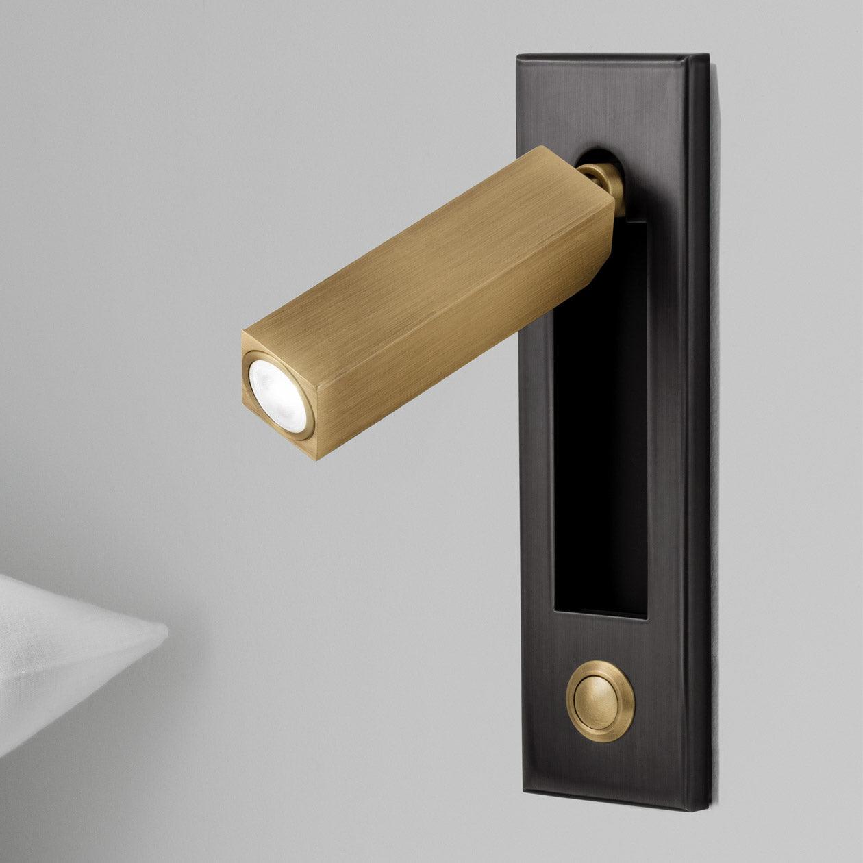 Lumen Collection | Bedside Wall Mounted Lights with Pull-Out Activation | Compact Design for Subtle Illumination 15