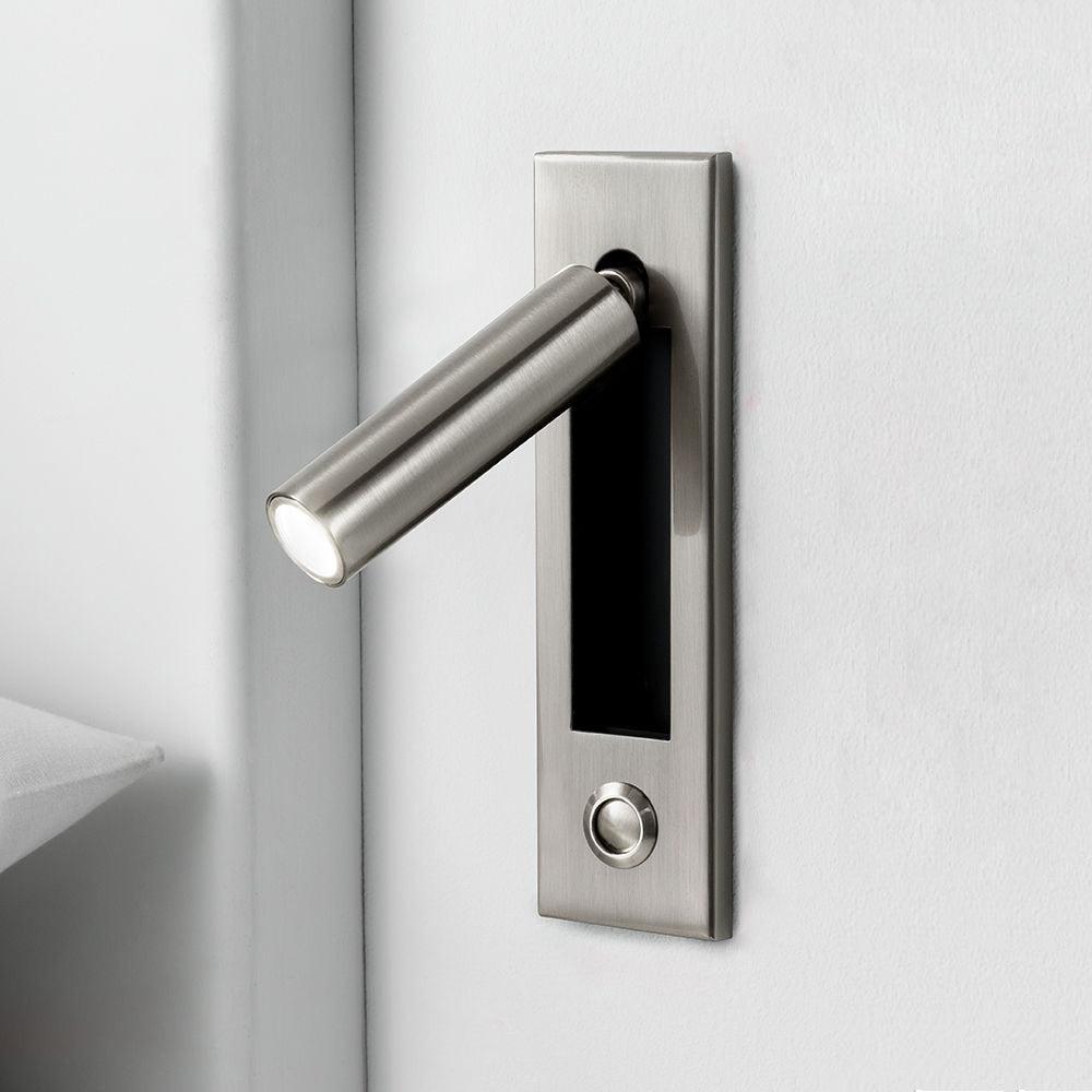 Lumen Collection | Bedside Wall Mounted Lights with Pull-Out Activation | Compact Design for Subtle Illumination 20