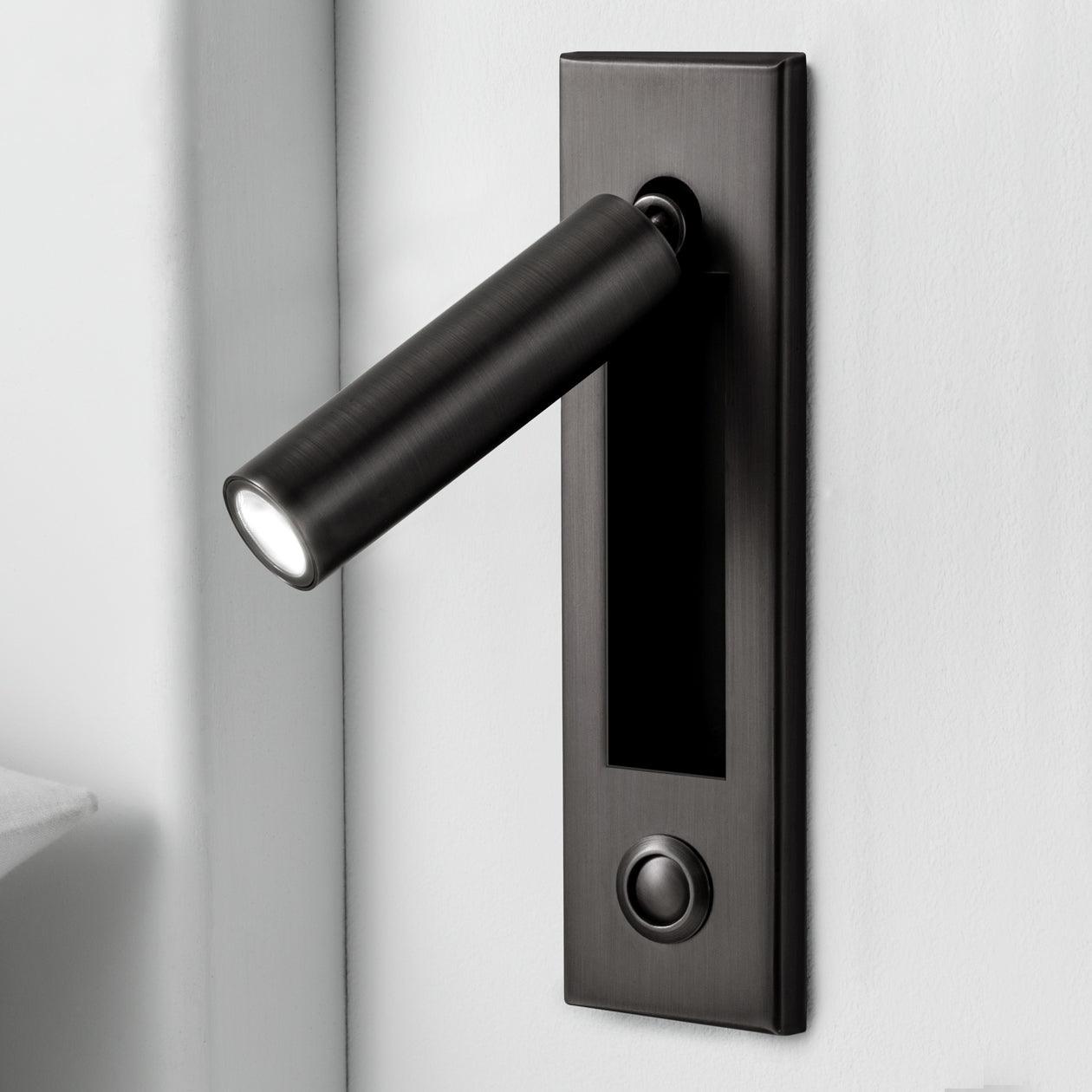 Lumen Collection | Bedside Wall Mounted Lights with Pull-Out Activation | Compact Design for Subtle Illumination 25