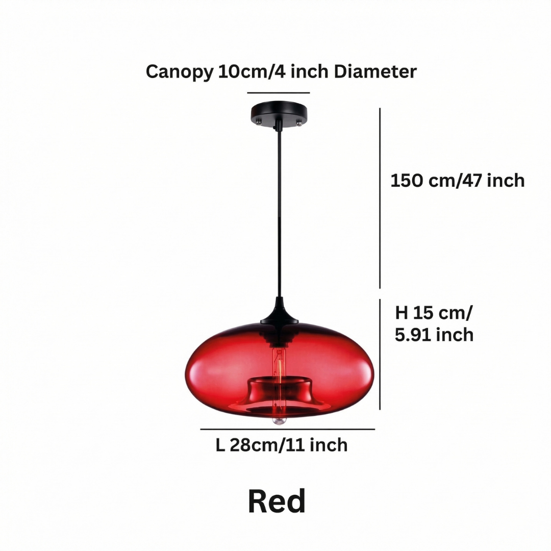 Lumen Collection | Glass Ball Pendant Light with Adjustable Height | Elegant Illumination for Modern Interiors 12