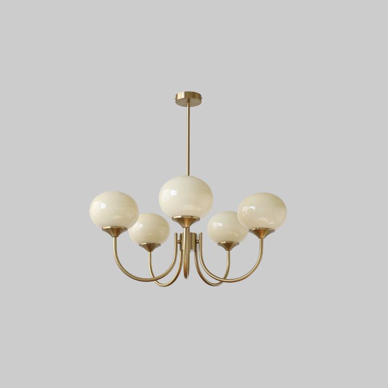 Lumen Collection | Glass Pendant Light with Adjustable Height & Soft Glow | Elegant Hanging Lights for Cozy Home Decor 11