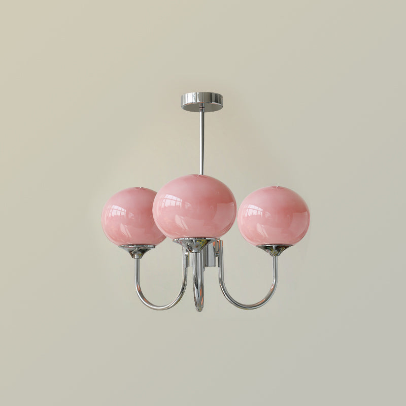 Lumen Collection | Glass Pendant Light with Adjustable Height & Soft Glow | Elegant Hanging Lights for Cozy Home Decor 13