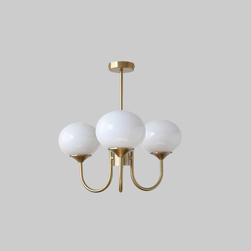 Lumen Collection | Glass Pendant Light with Adjustable Height & Soft Glow | Elegant Hanging Lights for Cozy Home Decor 17