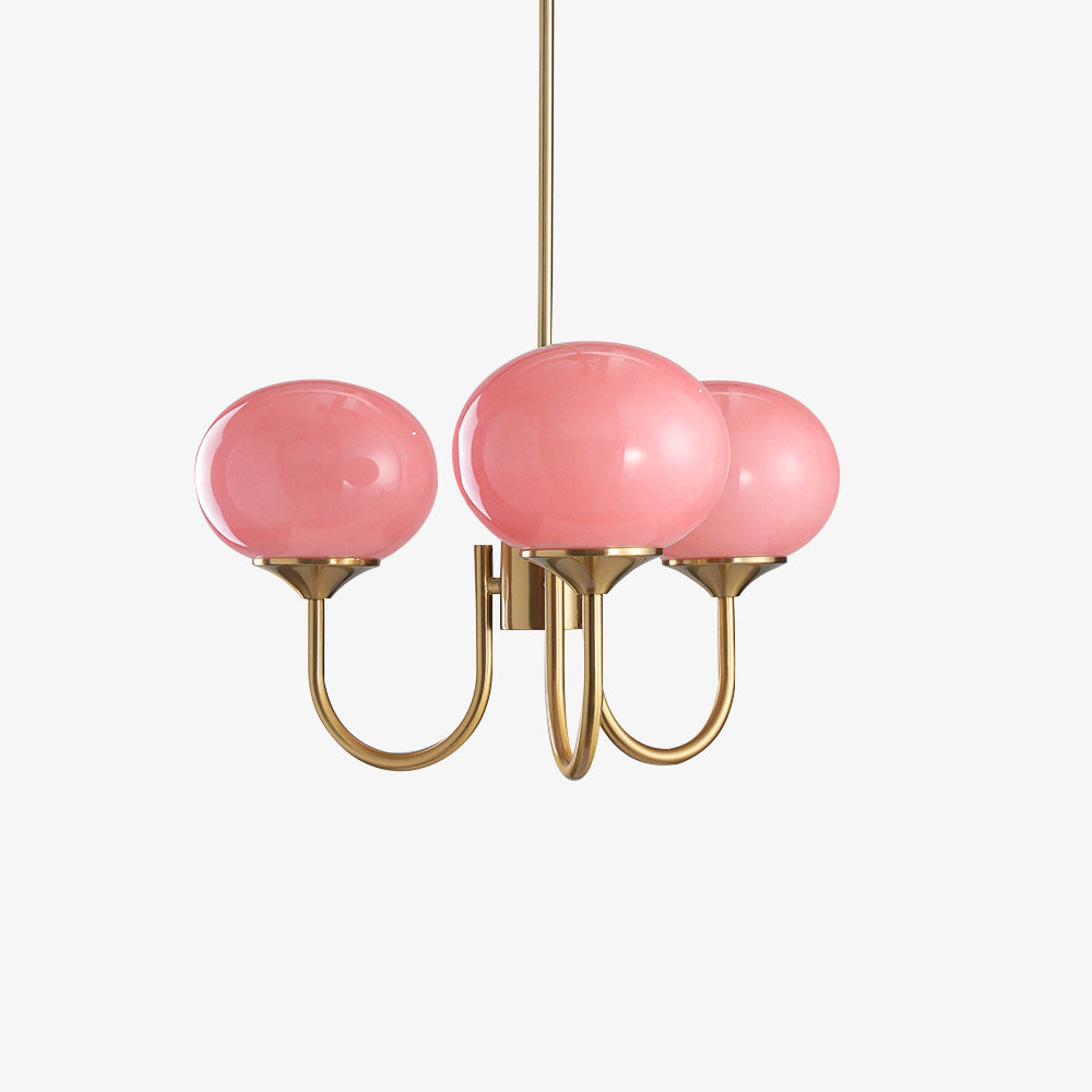 Lumen Collection | Glass Pendant Light with Adjustable Height & Soft Glow | Elegant Hanging Lights for Cozy Home Decor 7