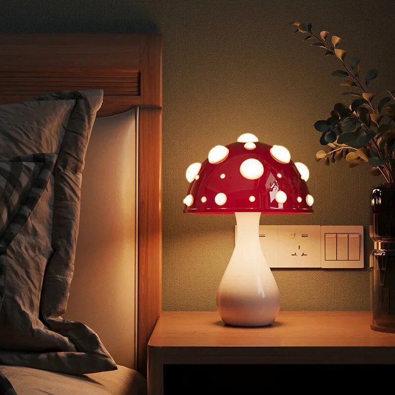 Lumen Collection | LED Table Lamp with Dimmable Brightness | Stylish Bedside Lighting for Cozy Spaces 6