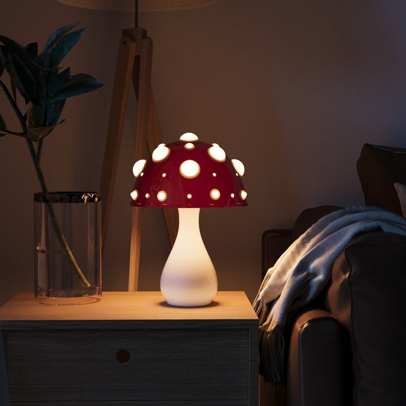 Lumen Collection | LED Table Lamp with Dimmable Brightness | Stylish Bedside Lighting for Cozy Spaces 8