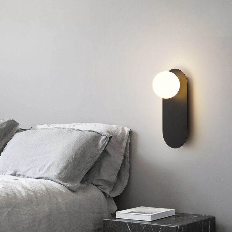 Lumen Collection | Modern Wall Sconce Lighting with Glass Diffuser | Minimalist Design for Soft Ambient Glow 10