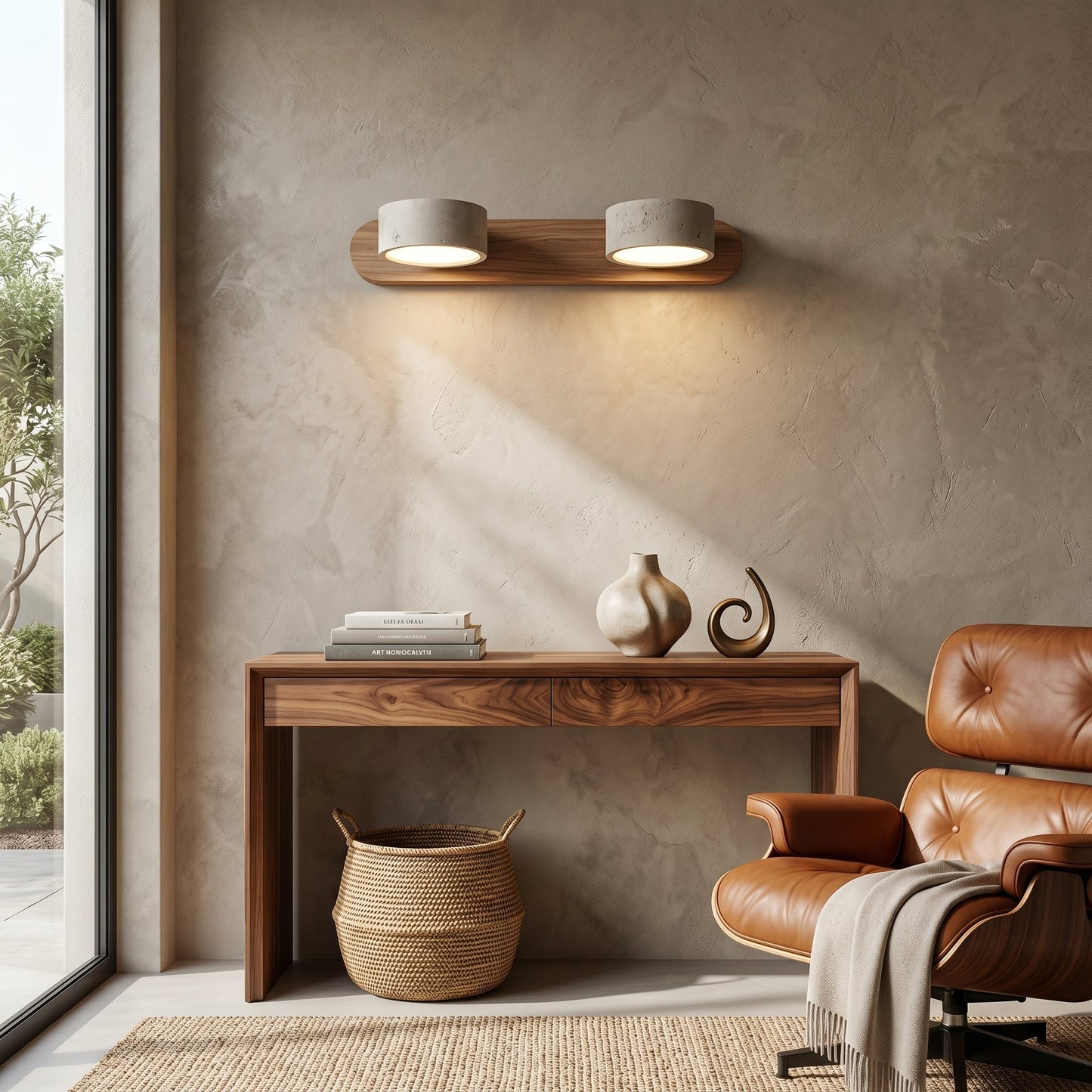 Lumen Collection | Outdoor Wall Light with Soft LED Glow | Contemporary Design for Ambient Illumination 1