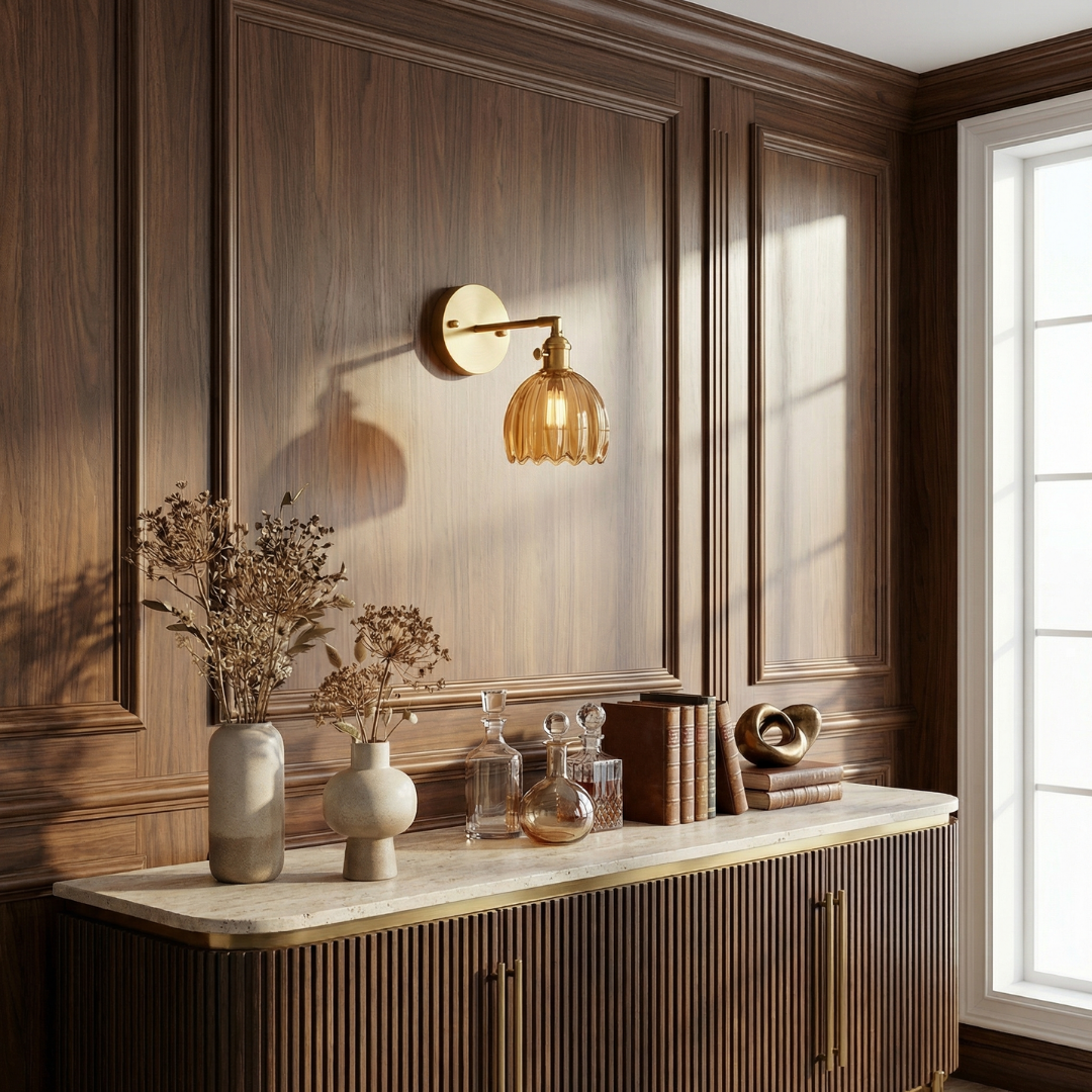 Lumen Tulip Glass Wall Lamp | 5 Colours
