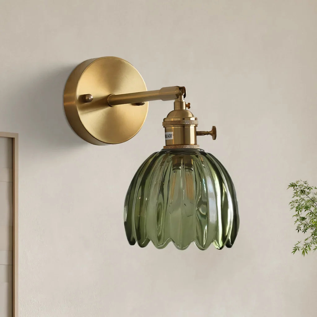 Lumen Tulip Glass Wall Lamp | 5 Colours