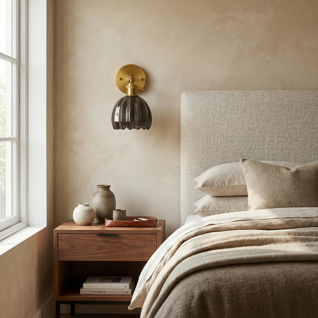 Lumen Tulip Glass Wall Lamp | 5 Colours