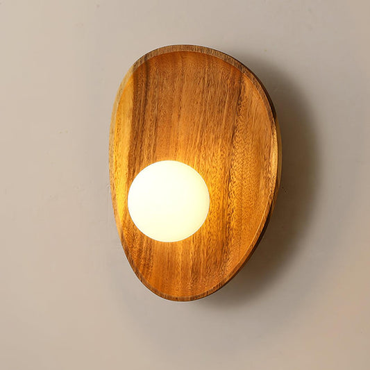 Lumen Collection | Wall Sconce Lighting with Soft Ambient Glow | Contemporary Wooden Design for Cozy Spaces 0