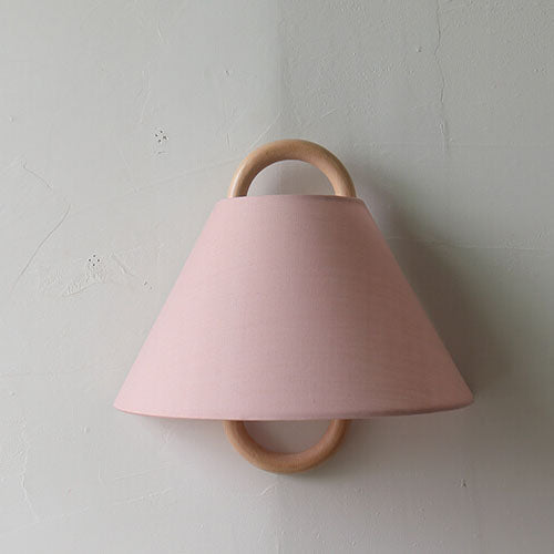 Lumen Collection | Wooden Wall Sconce Light with Fabric Shade | Soft Ambient Wall Lamp for Cozy Spaces 15