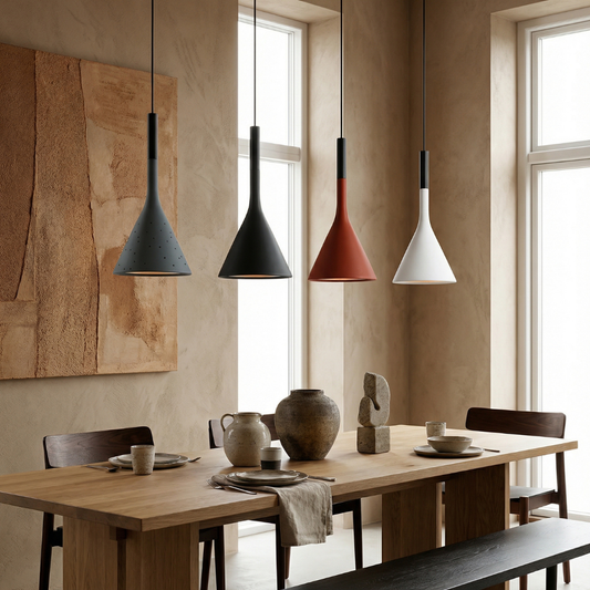 Lumen Modern | Nordic Pendant Light with Adjustable Cord | Minimalist Kitchen Island Lighting for Versatile Illumination 0