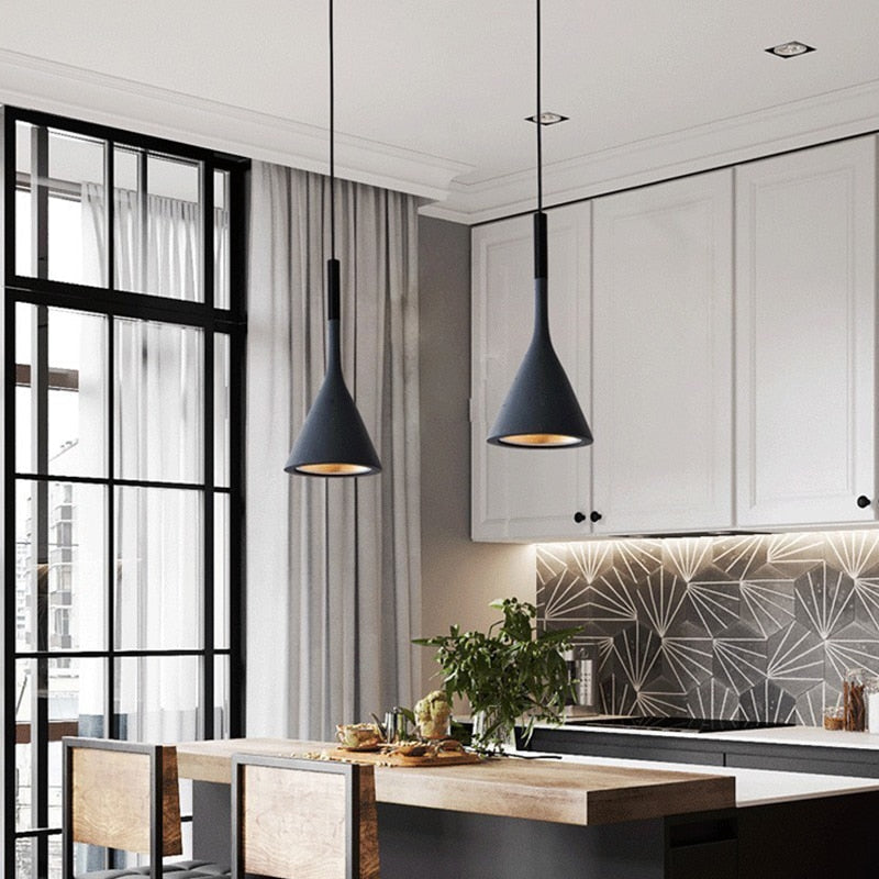 Lumen Modern | Nordic Pendant Light with Adjustable Cord | Minimalist Kitchen Island Lighting for Versatile Illumination 5