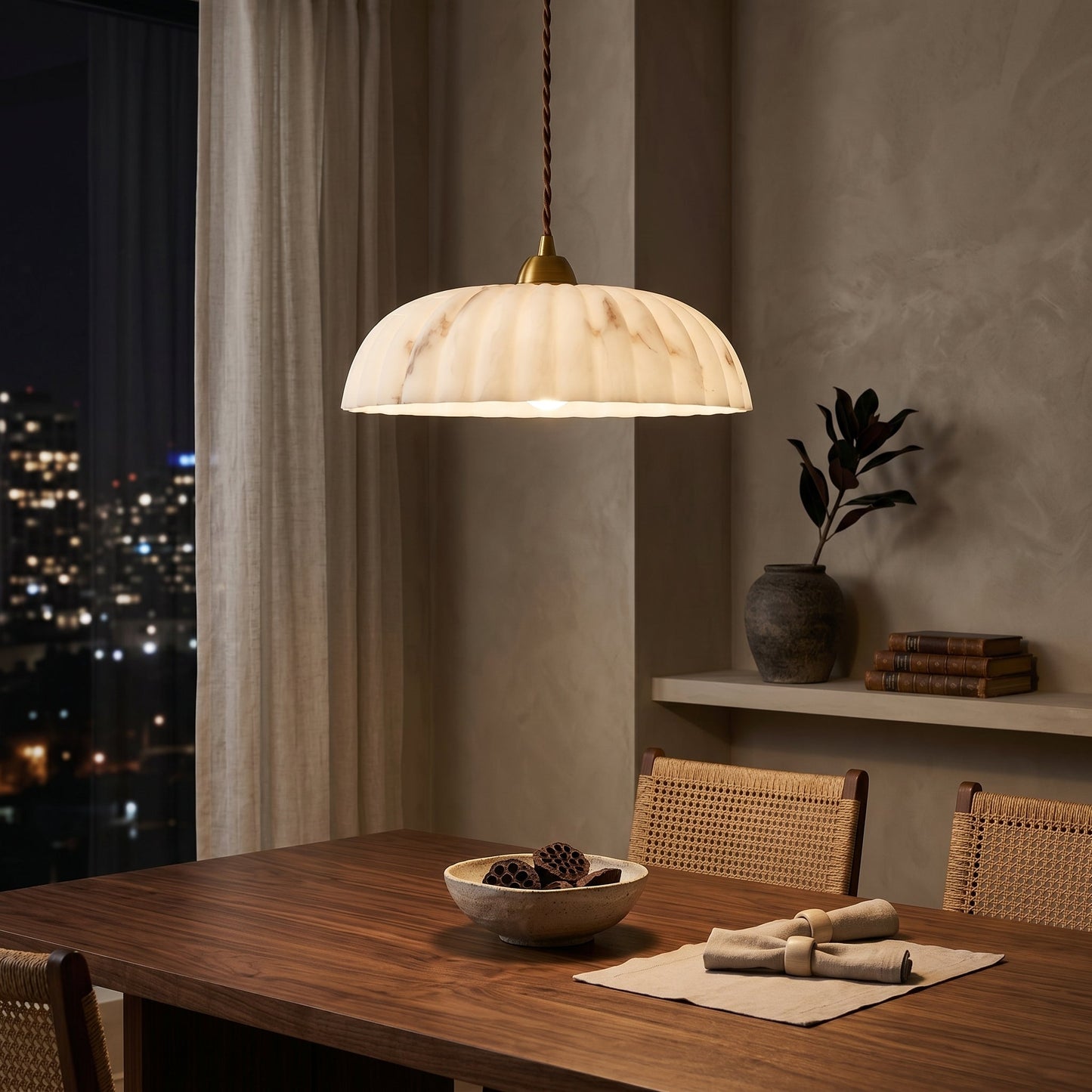 Lumen Orielle | Sculptural Pendant Light with Adjustable Height | Elegant Kitchen Pendant Lighting for Modern Spaces 0