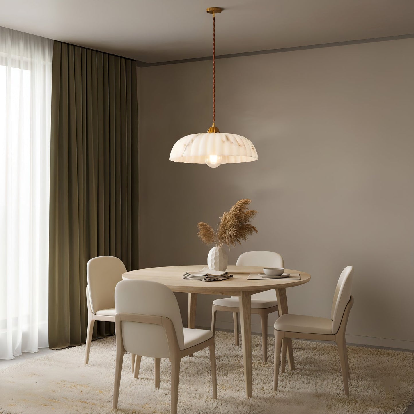 Lumen Orielle | Sculptural Pendant Light with Adjustable Height | Elegant Kitchen Pendant Lighting for Modern Spaces 7