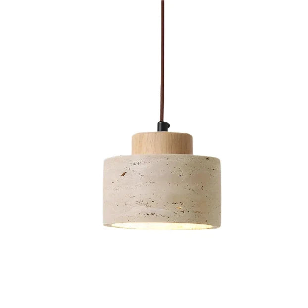 Lumen Travertine | Kitchen Pendant Lighting with Natural Stone Shade | Minimalist Design for Warm Ambiance 5