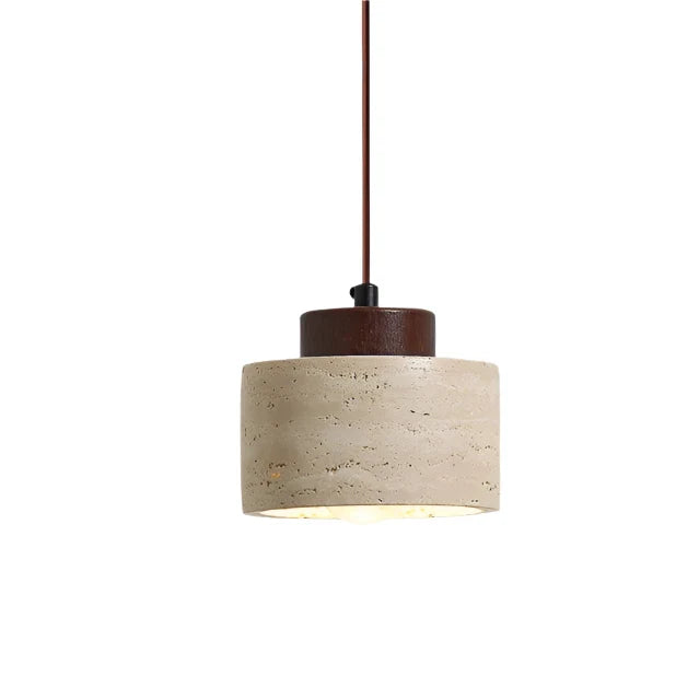 Lumen Travertine | Kitchen Pendant Lighting with Natural Stone Shade | Minimalist Design for Warm Ambiance 6