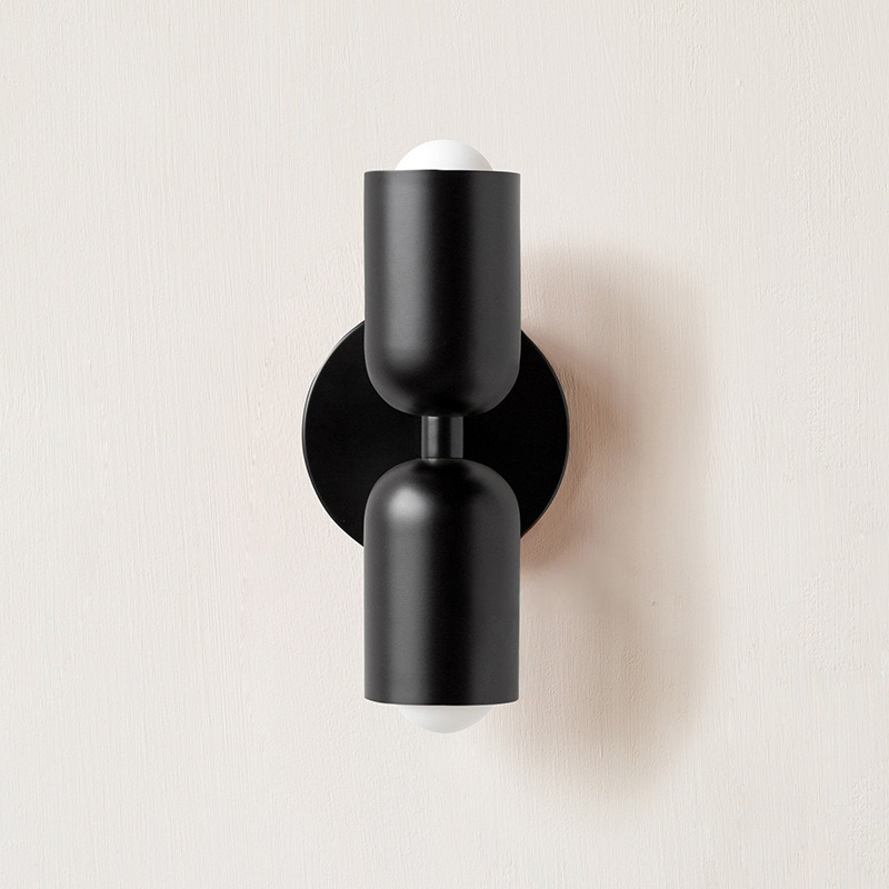 Lumen Vintage | Elegant Wall Sconce with Curved Glass Shade | Stylish Wall Lights for Timeless Bathroom Ambiance 12