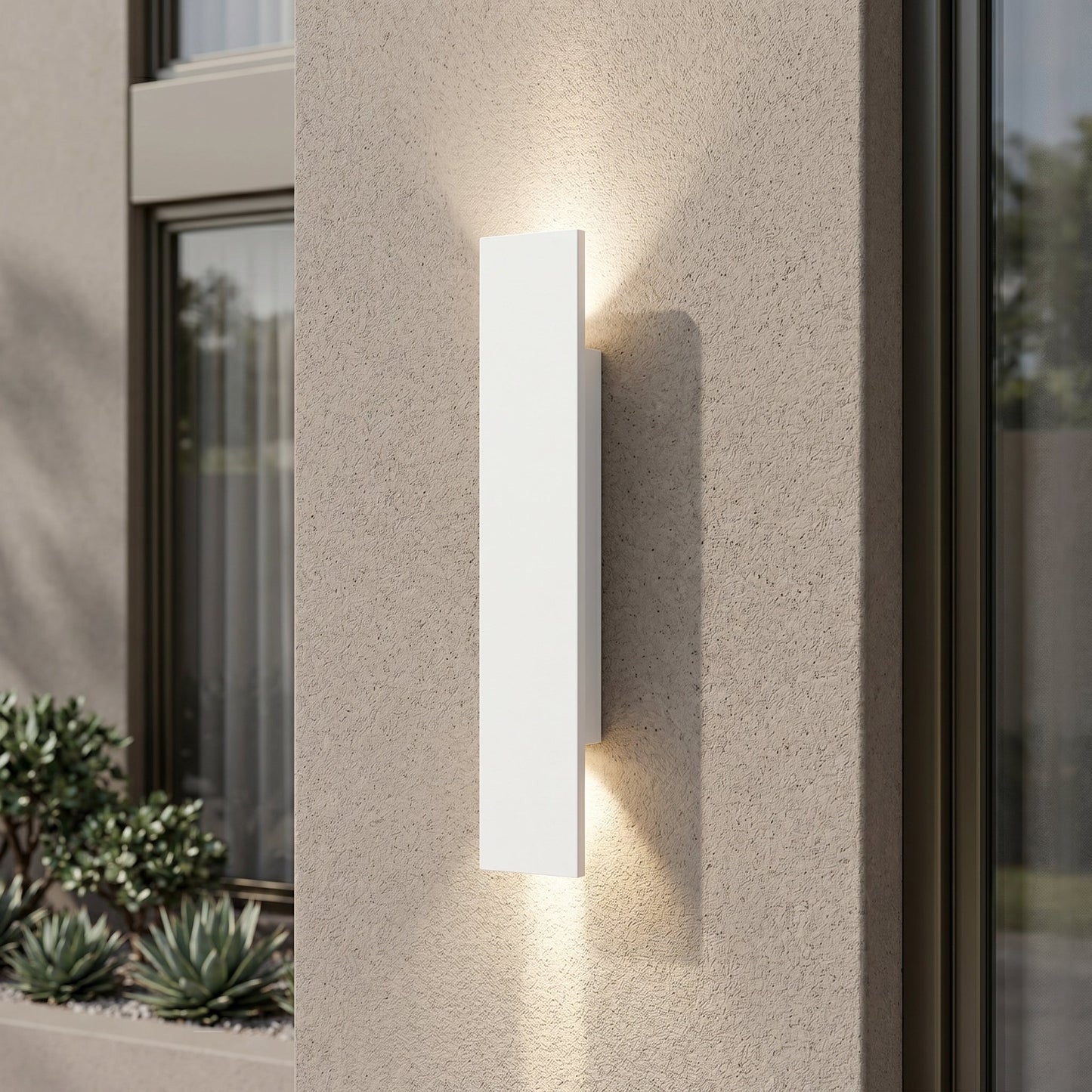 Lumen | Outdoor Wall Lights with Bi-Directional Illumination | Weather-Resistant Design for Elegant Landscape Lighting 3