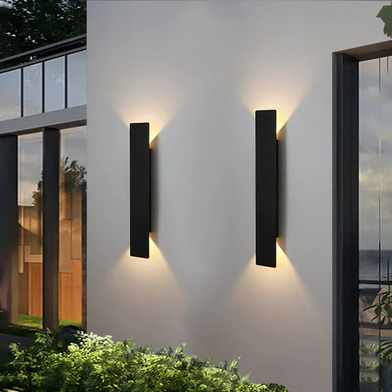 Lumen | Outdoor Wall Lights with Bi-Directional Illumination | Weather-Resistant Design for Elegant Landscape Lighting 5