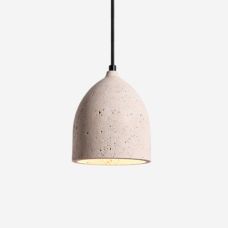 Lumen | Volcanic Stone Pendant Light with Adjustable Cord | Unique Natural Design for Ambient Illumination 7