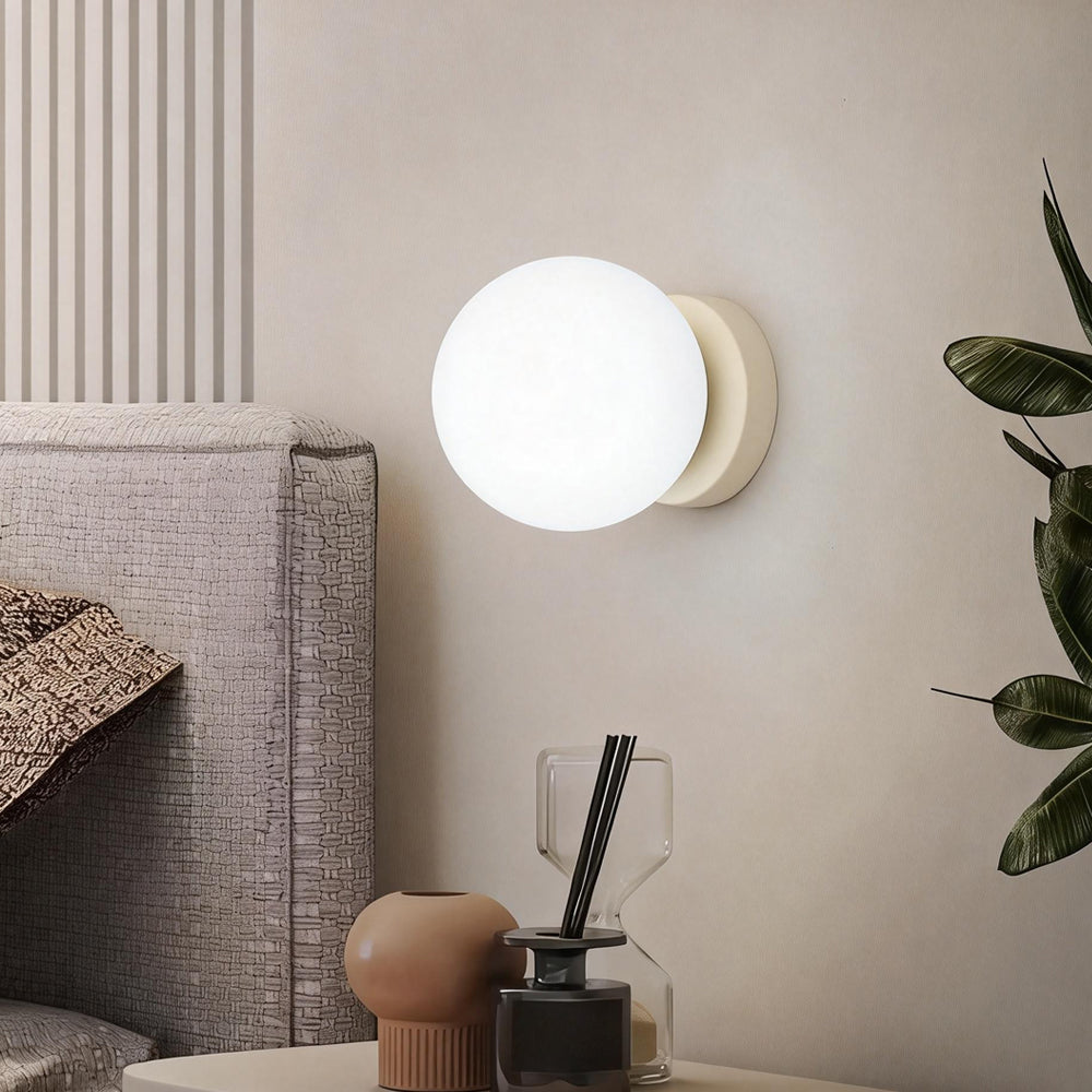 Lumen | Wall Sconce Lighting with Elegant Iron & Glass Design | Minimalist Wall Lights for Modern Interiors 2