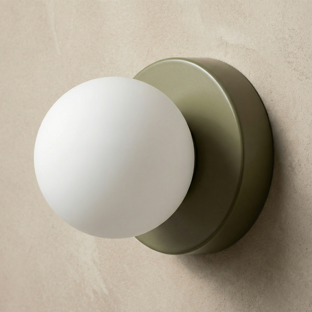 Lumen | Wall Sconce Lighting with Elegant Iron & Glass Design | Minimalist Wall Lights for Modern Interiors 7
